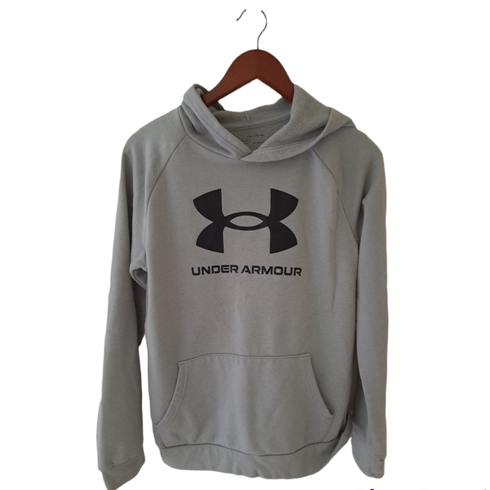 Under Armour Gray Youth Hoodie Sweatshirt Size XL